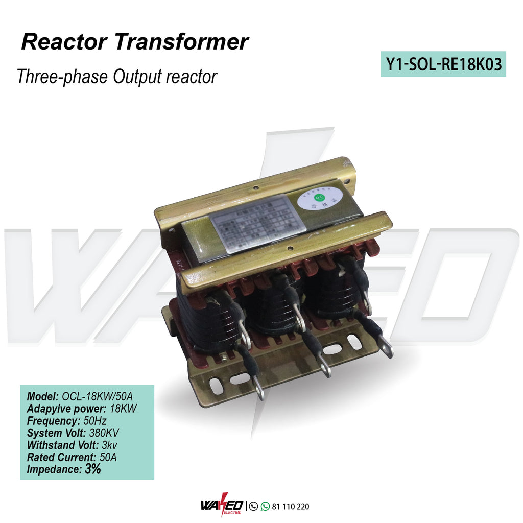 Reactor Transformer - 18kw - 3 Phase - 3%