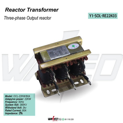 Reactor Transformer - 22kw - 3 Phase - 3%