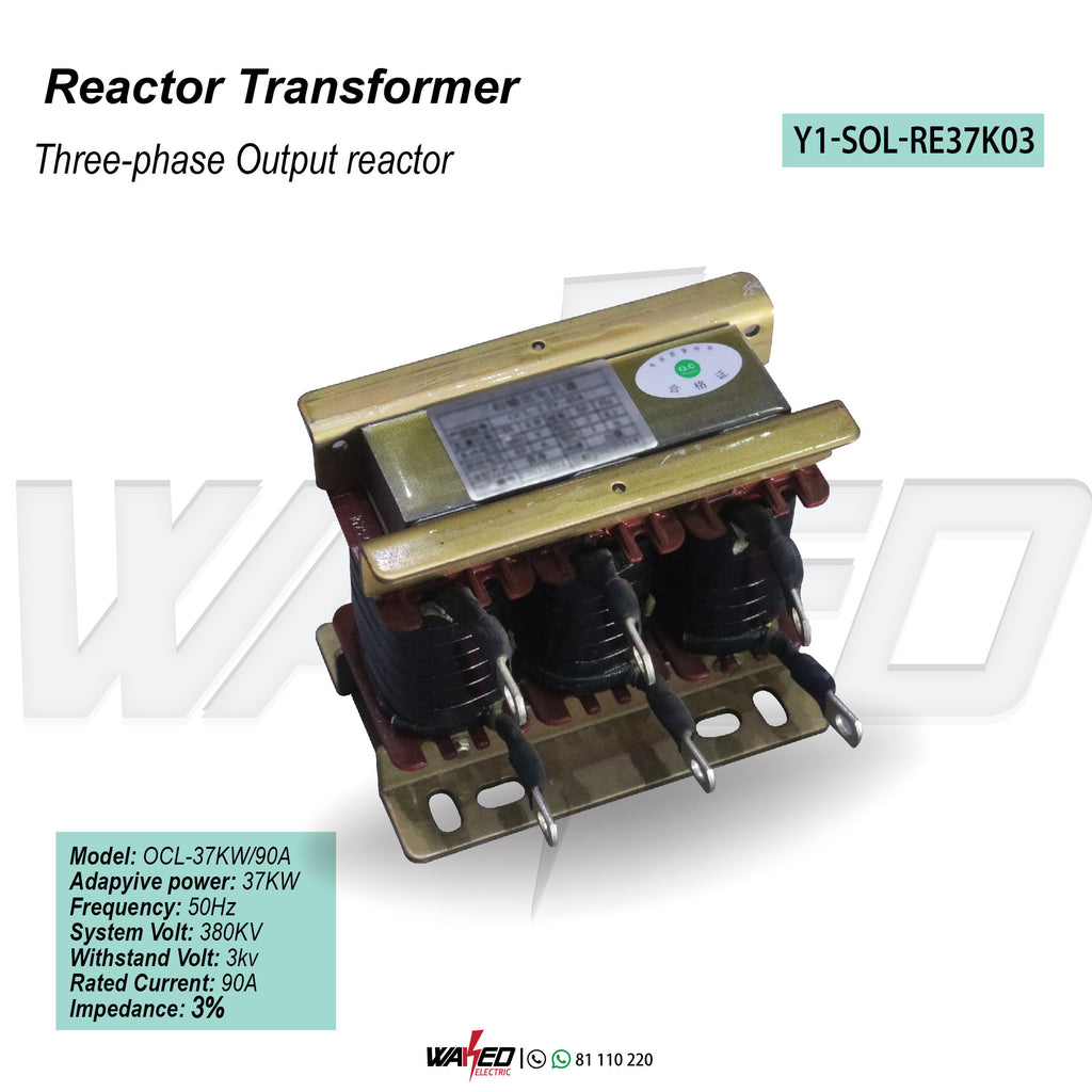 Reactor Transformer - 37kw - 3 Phase - 3%