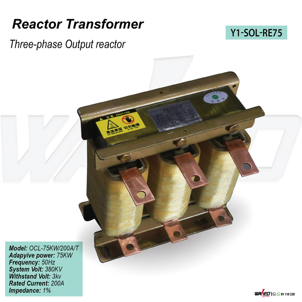 Reactor Transformer - 75kw - 3 Phase