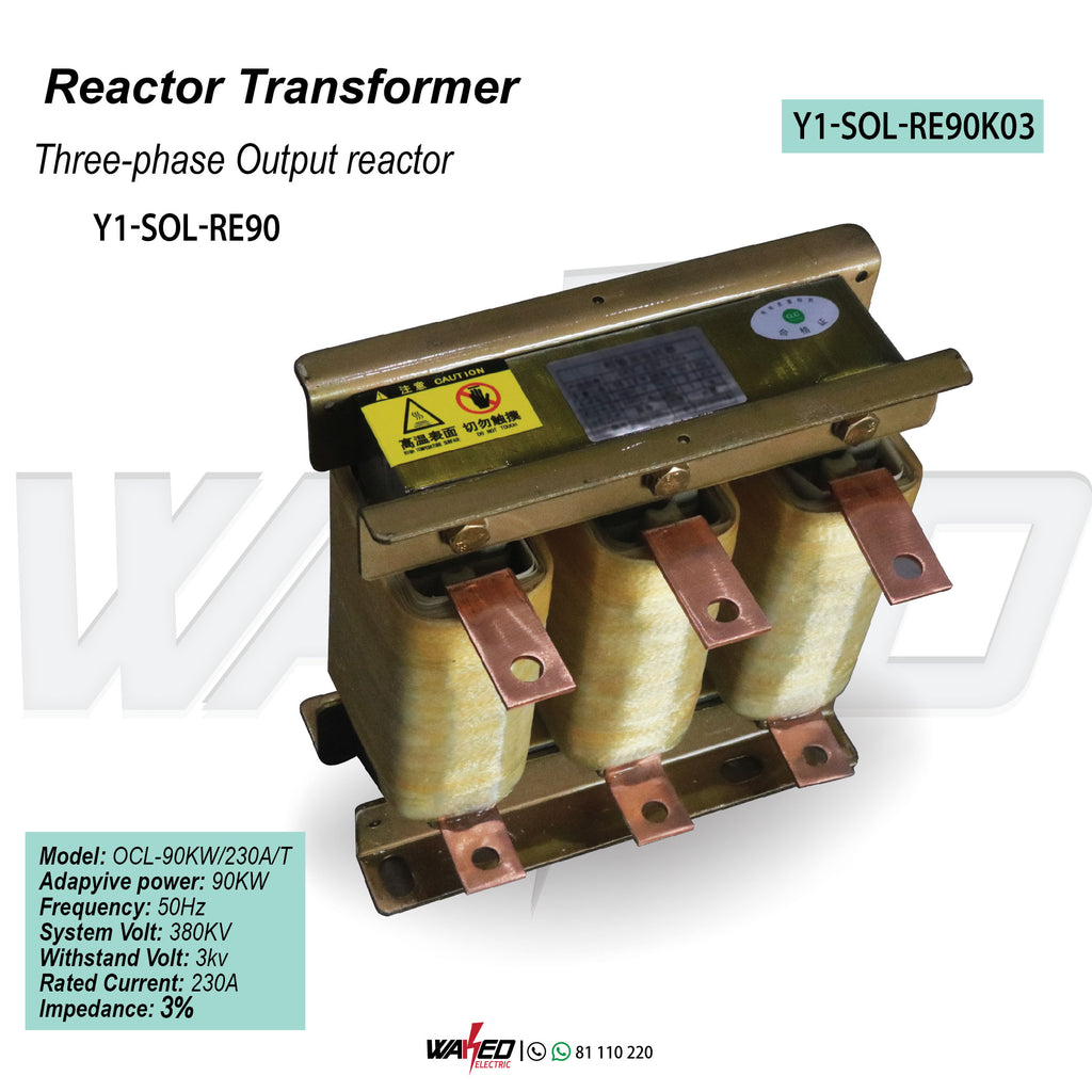 Reactor Transformer - 90kw - 3 Phase - 3%