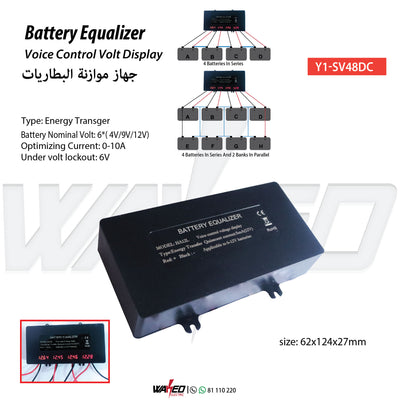 battery Equalizer LCD