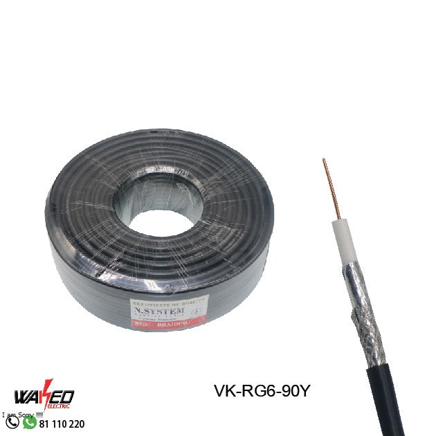 Coxial Cable - RG6 - 90Y