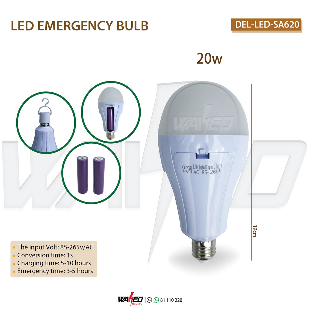 Led Emergency Bulb - 20W