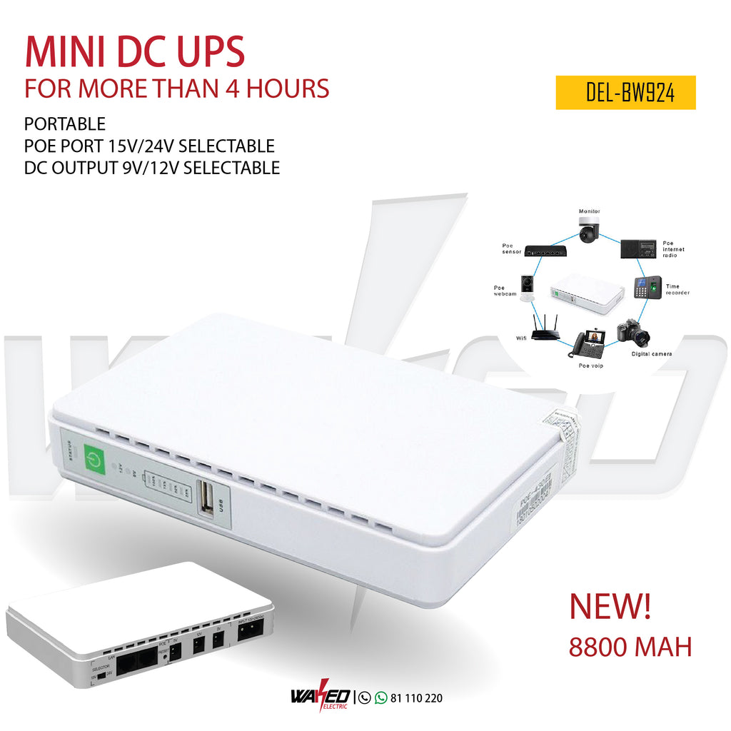 Mini DC UPS for router
