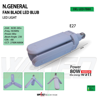 Led Lamp - 80W - N.General - E27