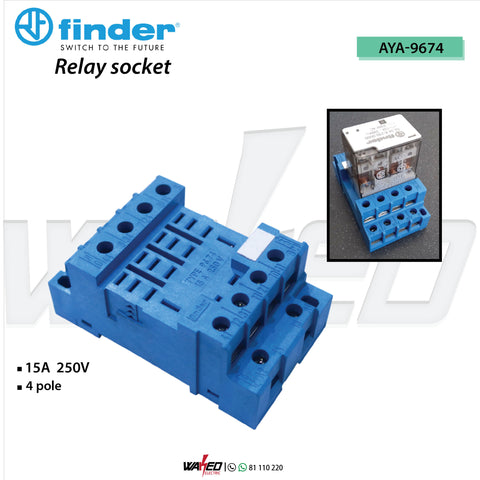 Relay Socket 4P- Finder