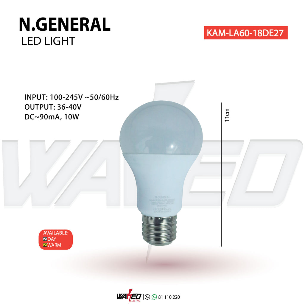 LED LIGHT - 18W - N.GENERAL