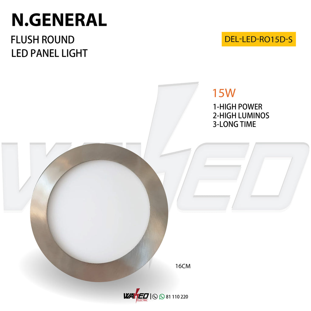 N.General Spot Light - 15W - Chrome