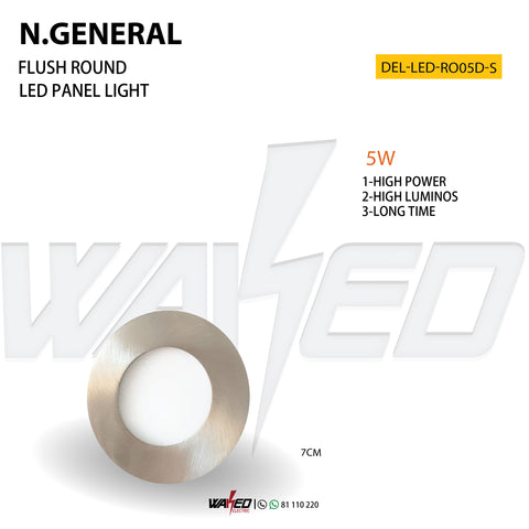 N.General Spot Light - 5W - Chrome