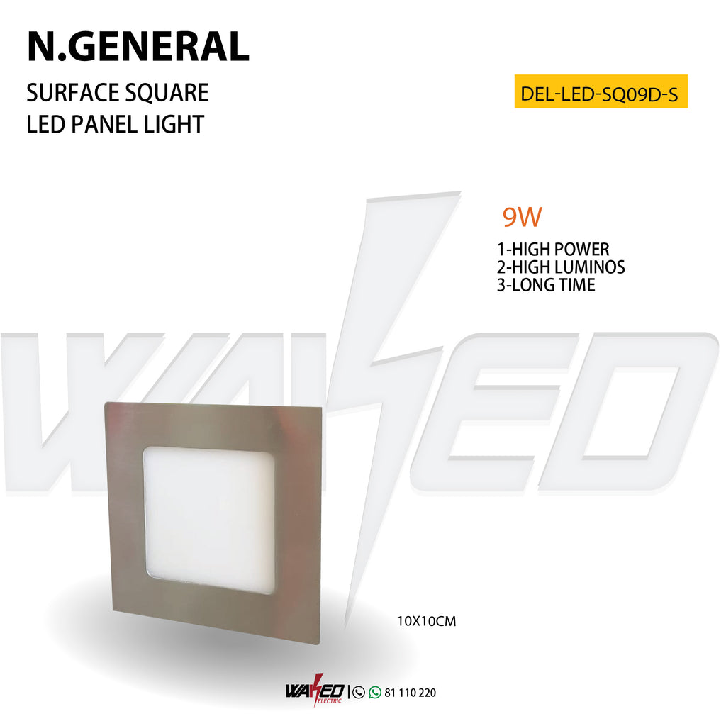 N.General Spot Light - 9W -Chrome