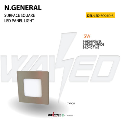 N.General Spot Light - 5W -Chrome