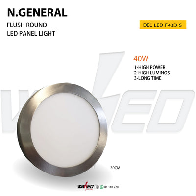 N.General Spot Light - 40W- Chrome