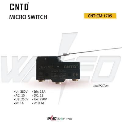 Micro Switch/Stroke Switch CM-1705 - Straight Handle
