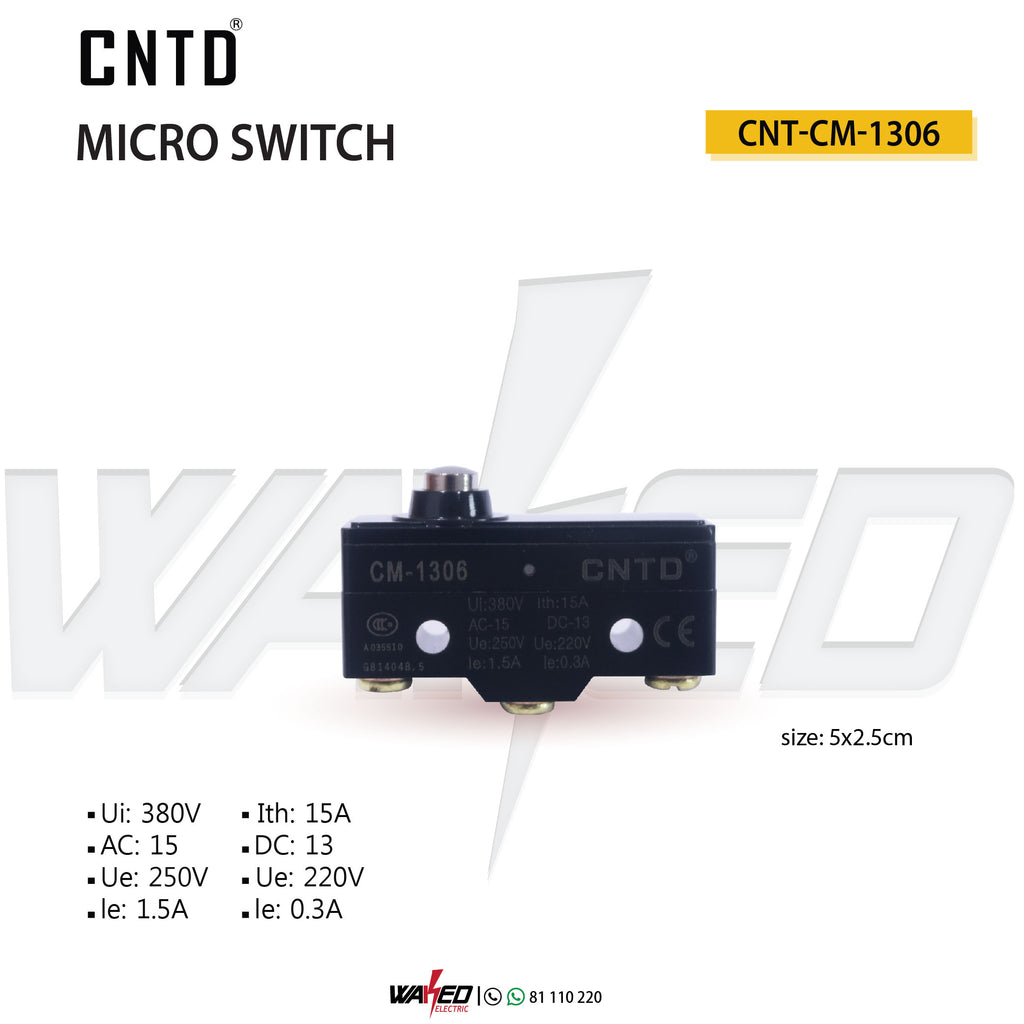 Micro Switch/Limit Switch - CNTD CM-1306