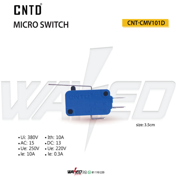 Micro Switch/Limit Switch - CNTD CNV-101D – Waked Electric
