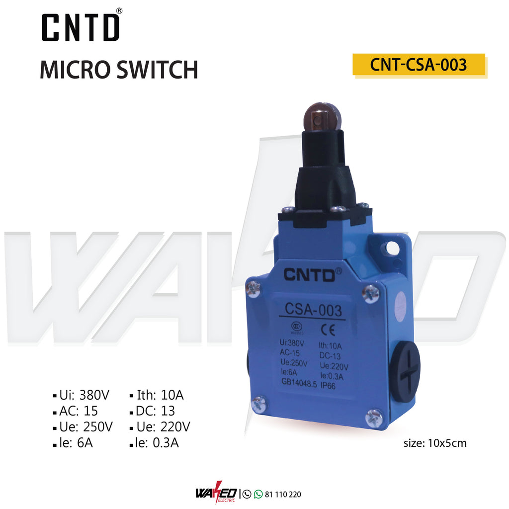 Micro Switch/Limit Switch - CNTD CSA-003
