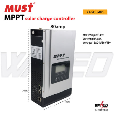 Charge Controller- 80A- MPPT - MUST