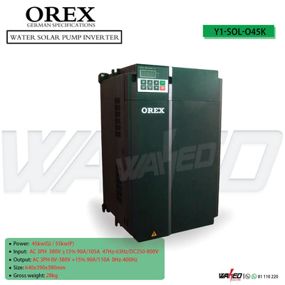 Water Solar Pump Inverter - 45KW - OREX