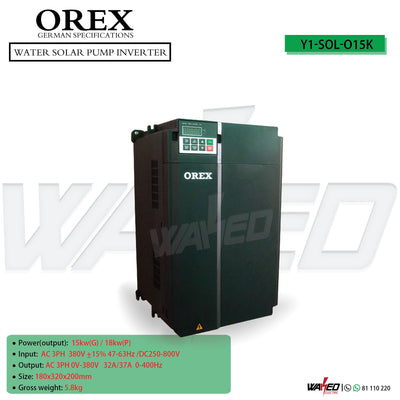 Water Solar Pump Inverter - 15KW - OREX
