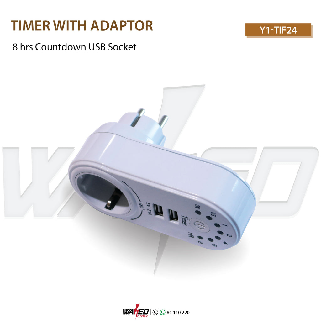 Timer with Adapter – Waked Electric